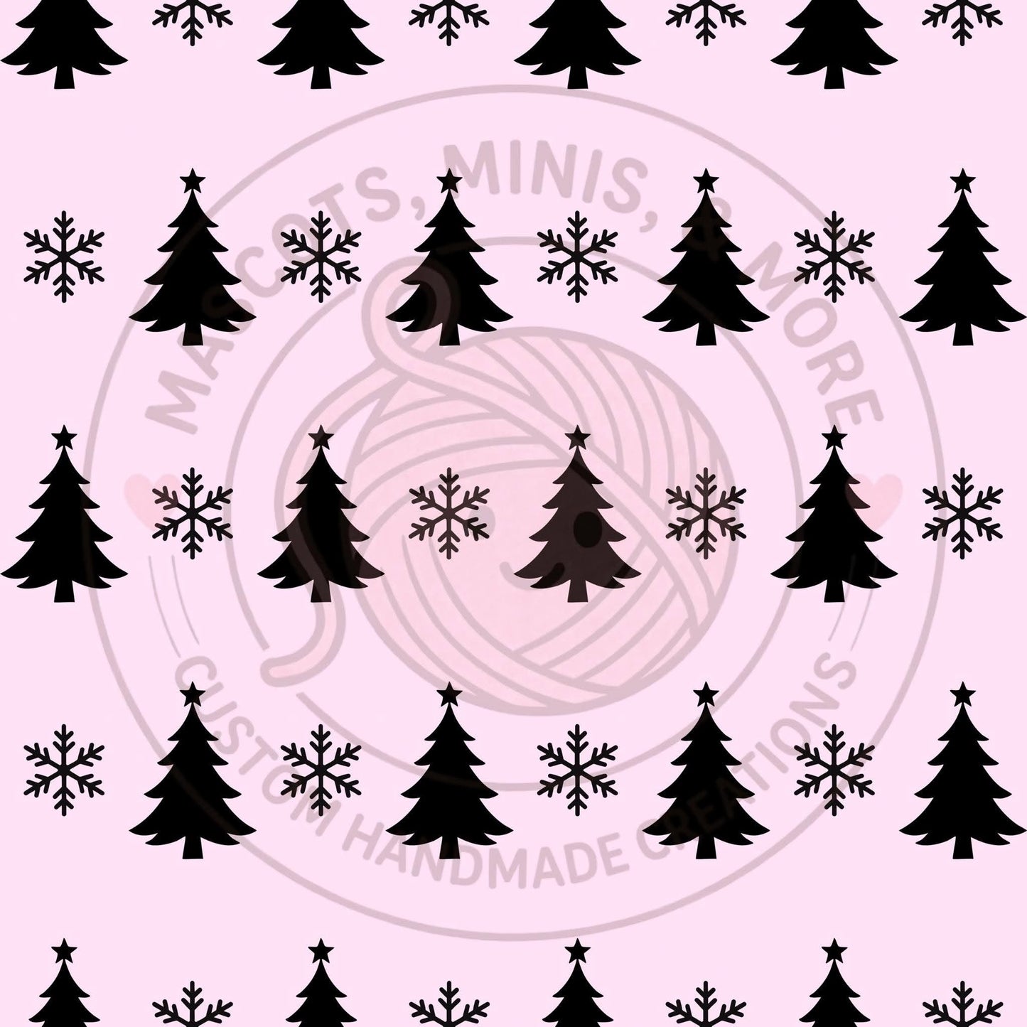Pink trees