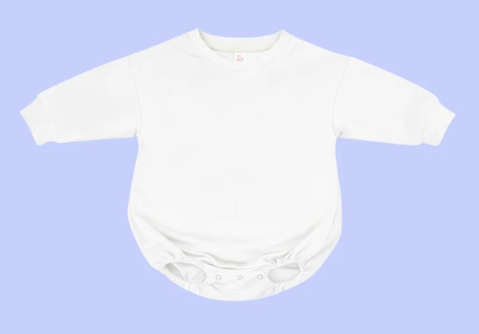Long sleeve custom DTF Sweatshirt bubble