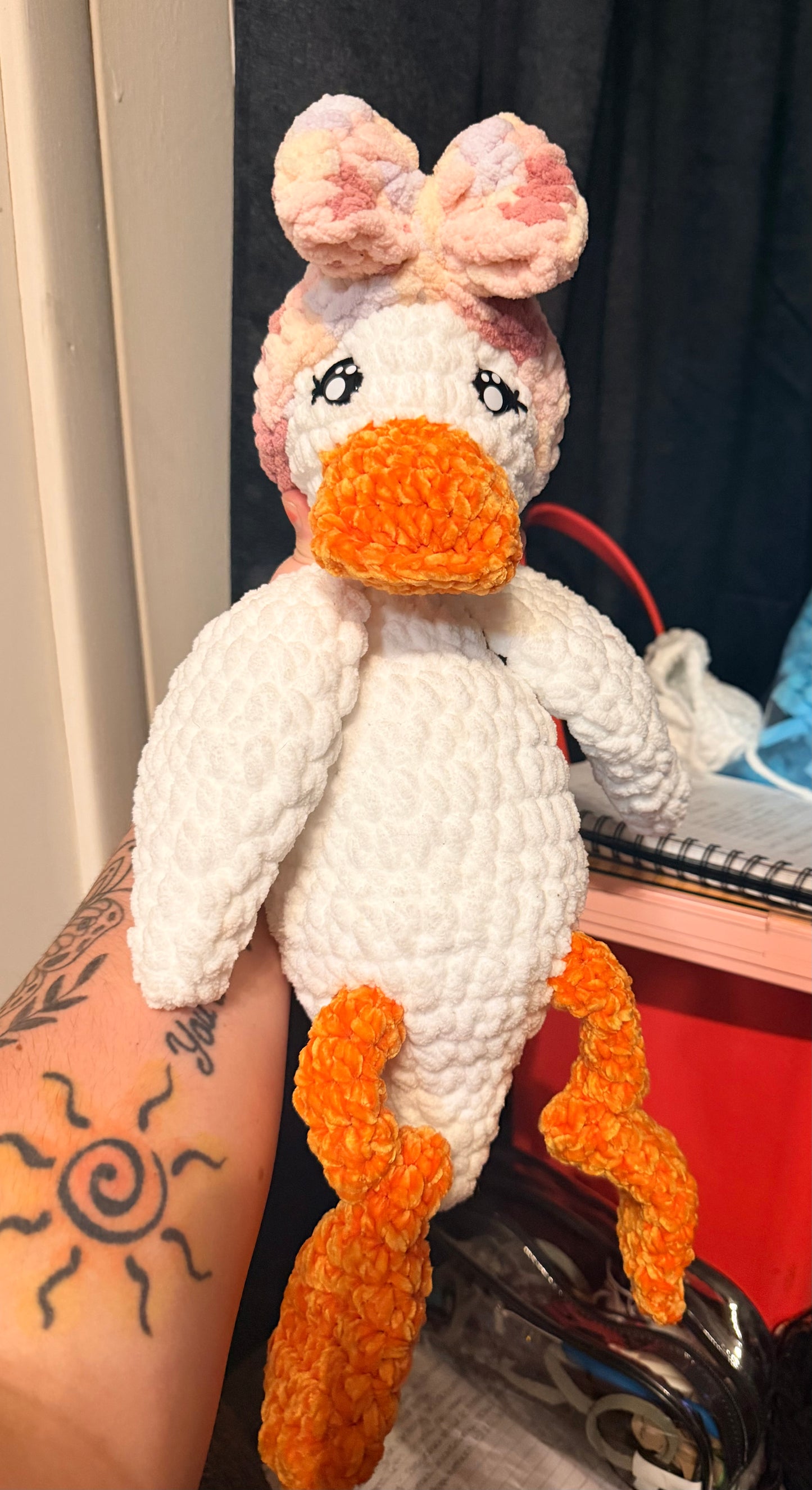 Girly Duck Stuffie
