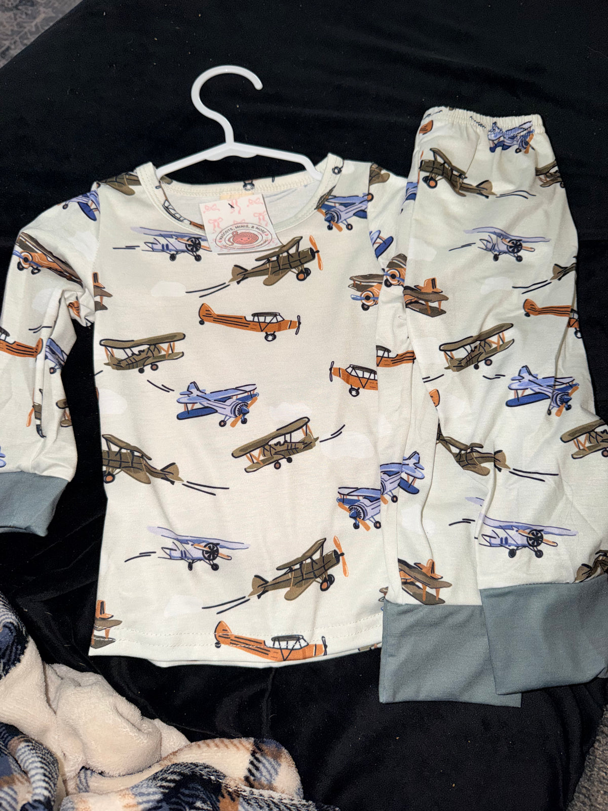 12-18 boutique plane pjs