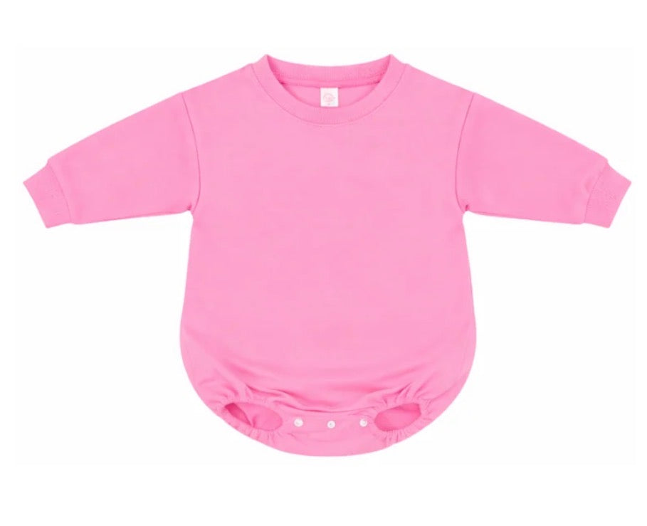 Long sleeve custom DTF Sweatshirt bubble