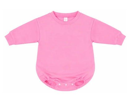 Long sleeve custom DTF Sweatshirt bubble
