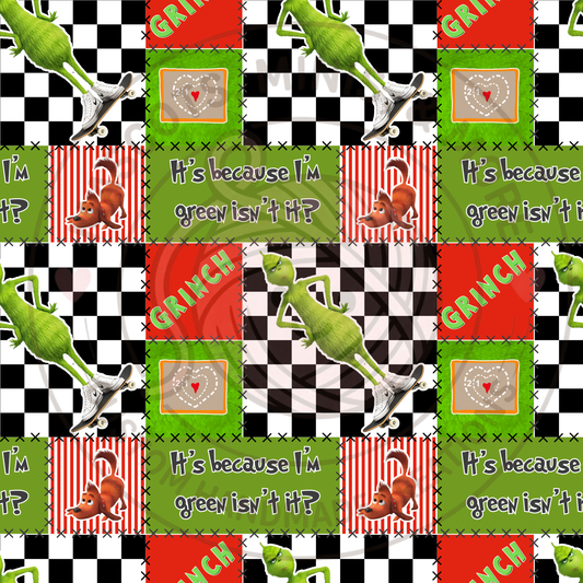 It's because I'm green