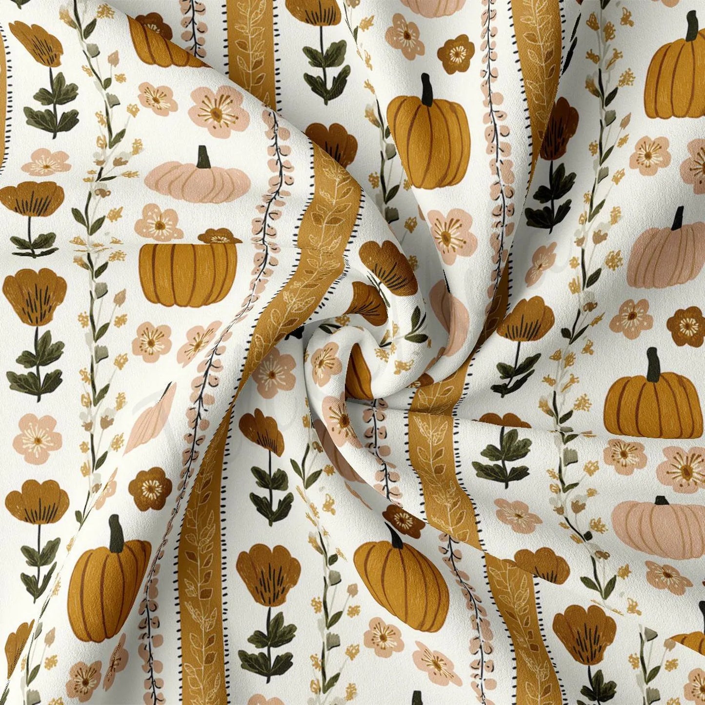 Floral pumpkins